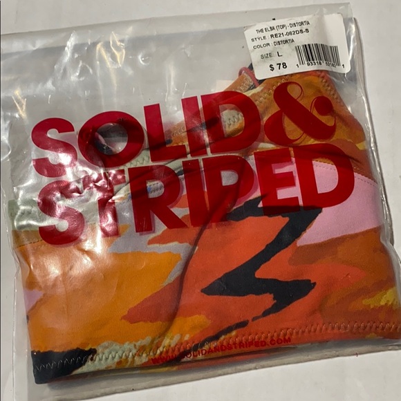 SOLID & STRIPED - Elsa Top in Distortia - Picture 5 of 6